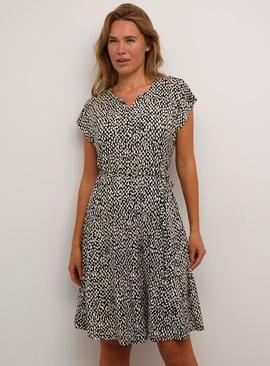 KAFFE Bella Short Sleeve Jersey Dress XL