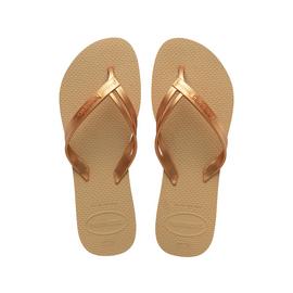 Havaianas gold flip flops shop