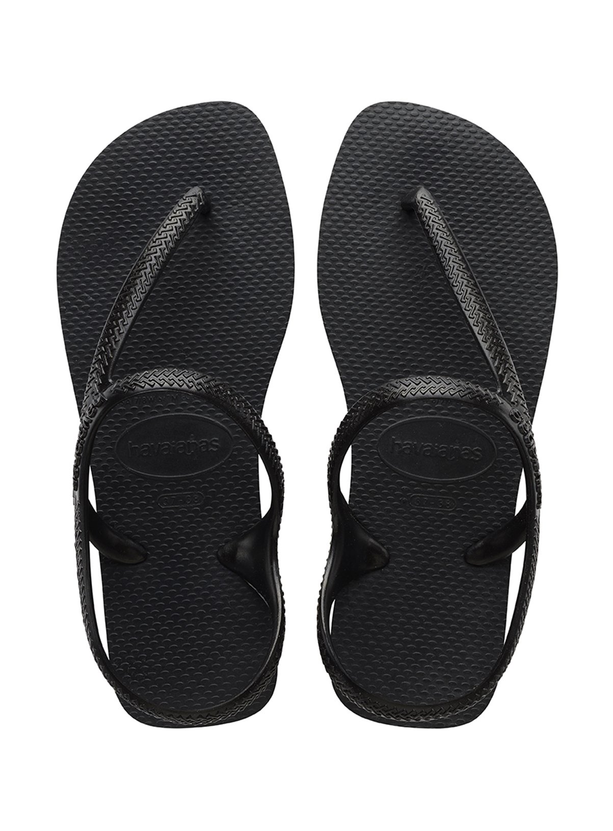  HAVAIANAS Flash Urban Sandals Black 