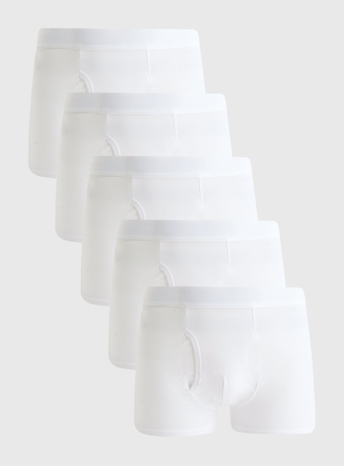 White Trunks 5 Pack XXXL