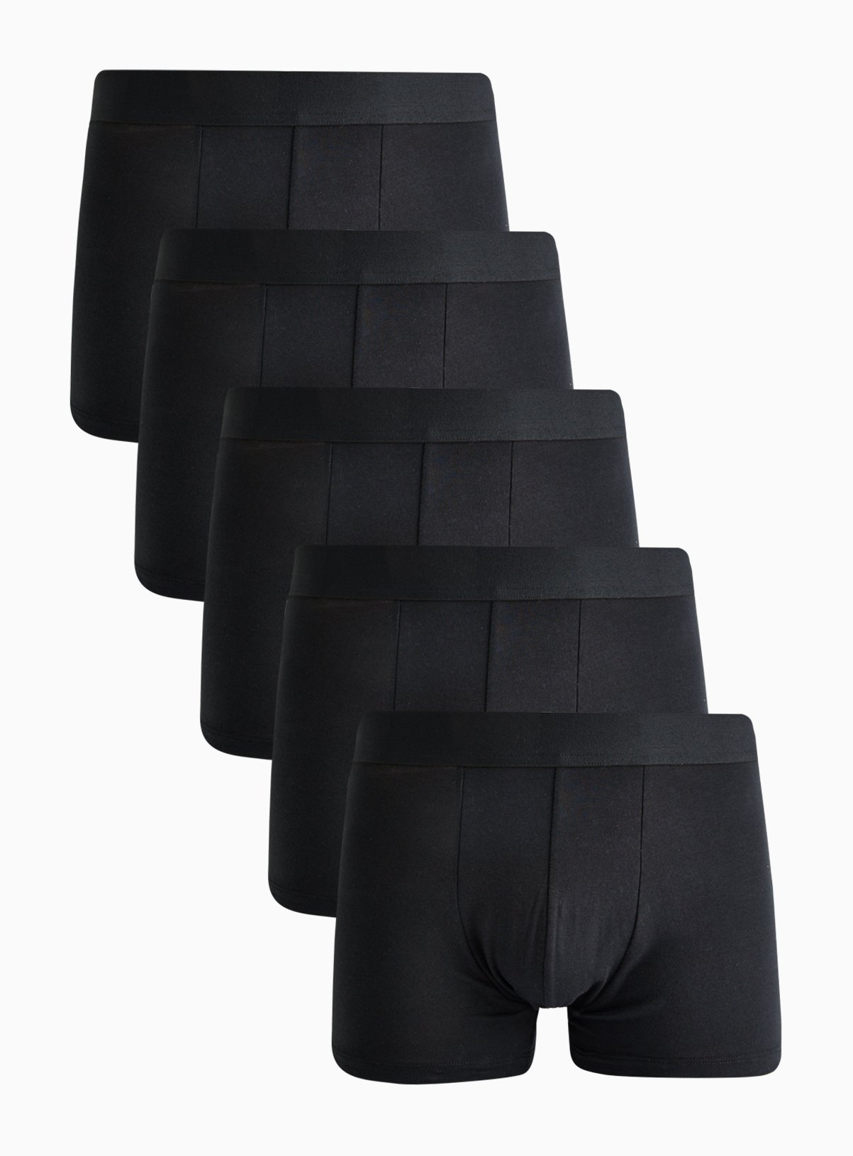 Black Hipsters 5 Pack