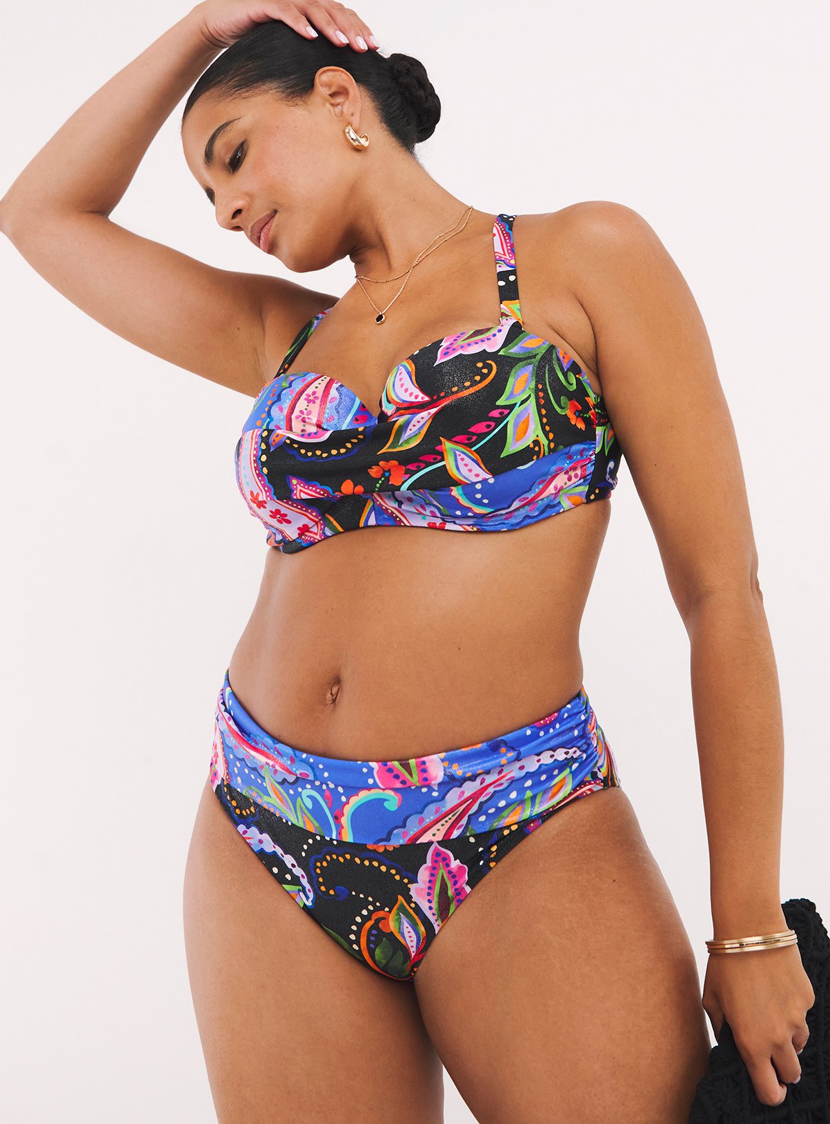 SIMPLY BE Magisculpt Fold Over Bikini Brief