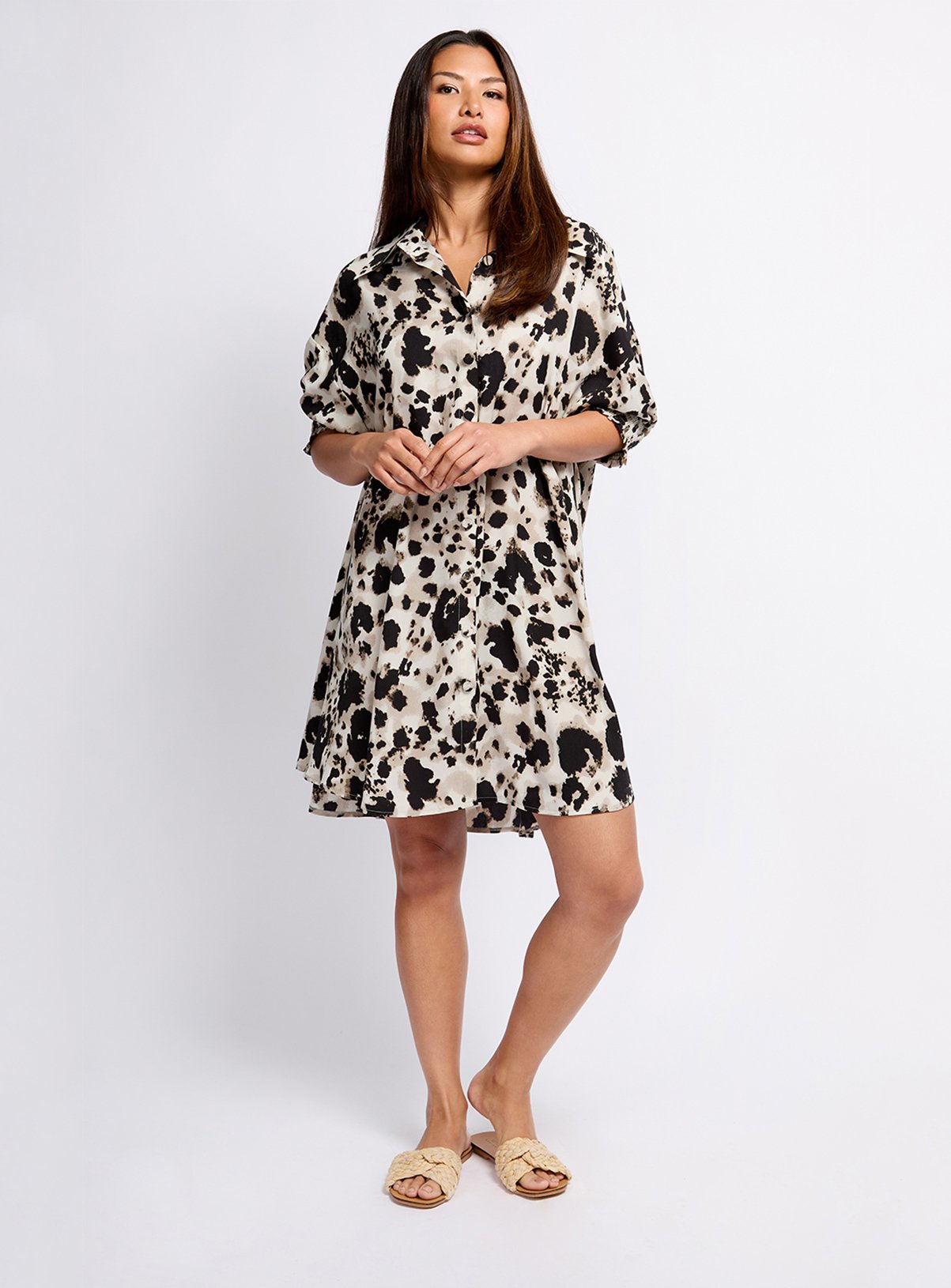 VOGUE WILLIAMS Animal Print Shirt