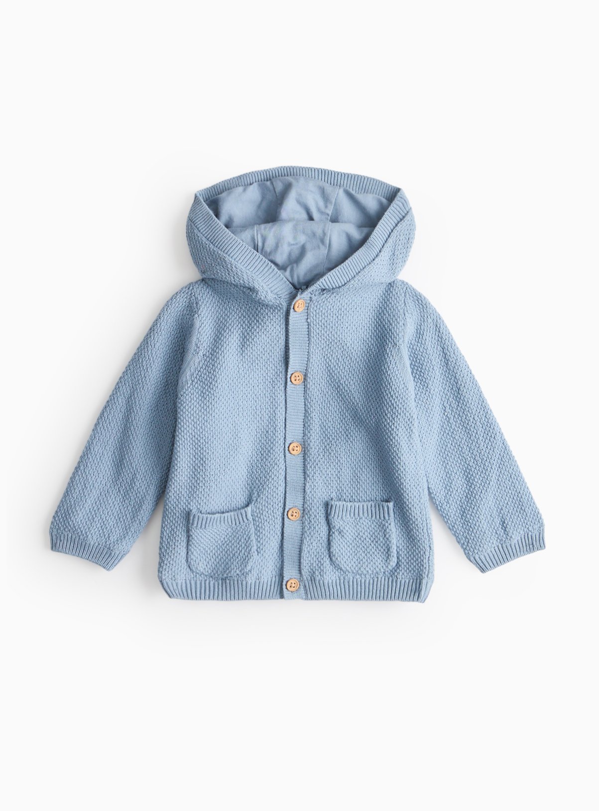 Blue Balloon Hooded Cardigan 