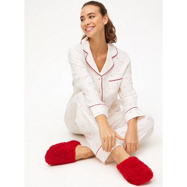 Candy cane christmas pyjamas sale