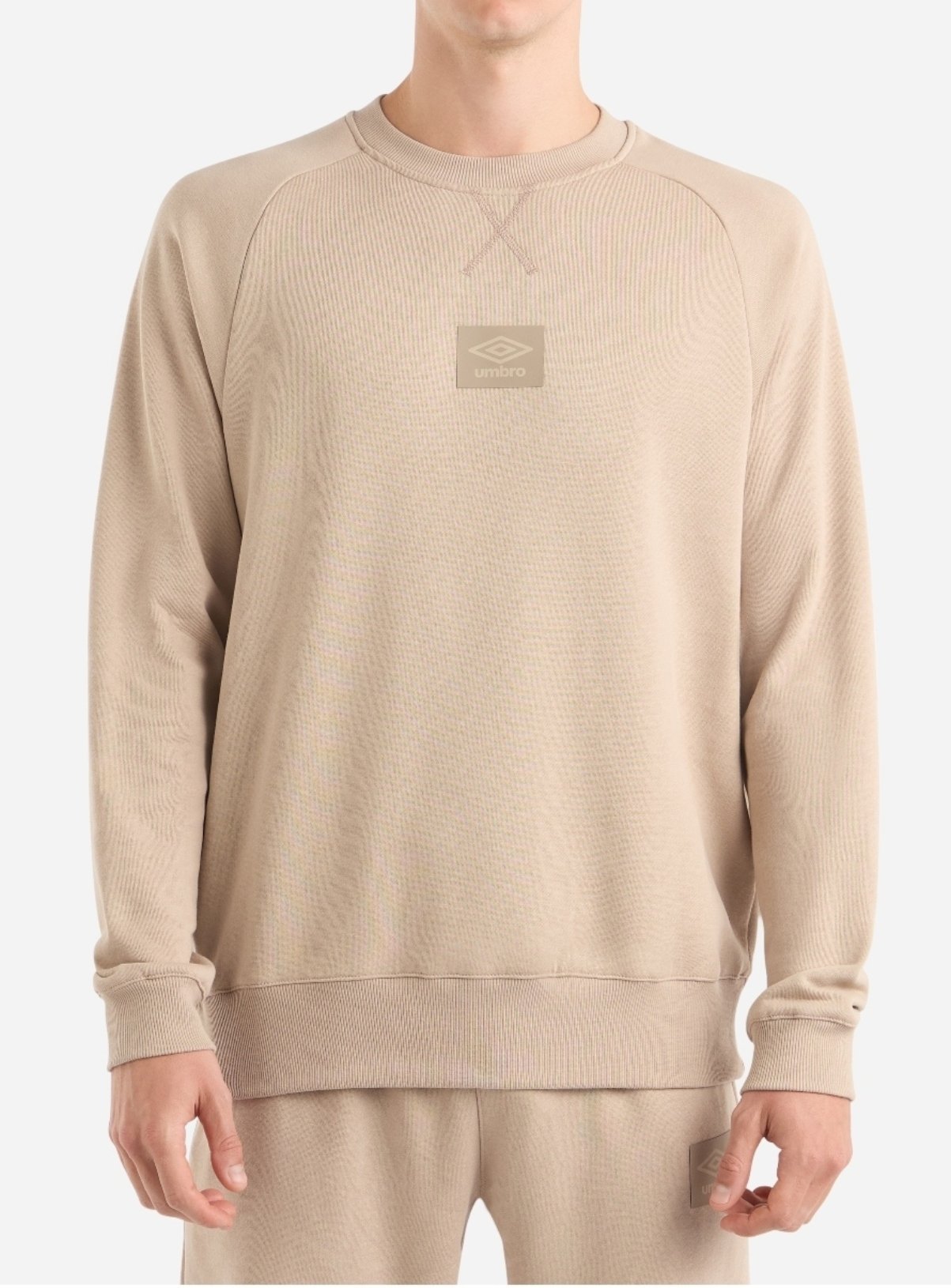 UMBRO Small Logo Sweat Taupe