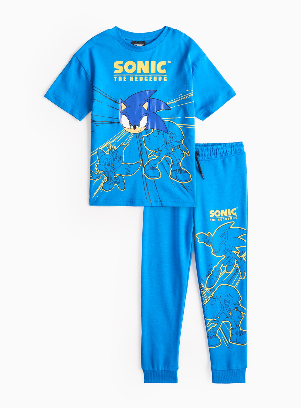Sonic T-Shirt and Joggers Sets