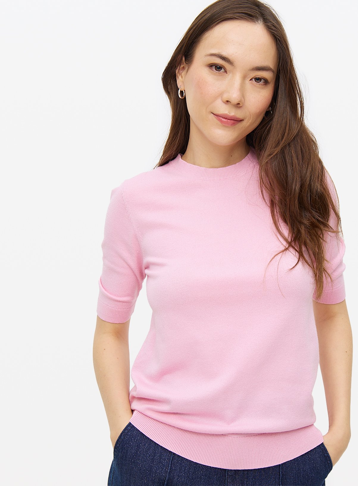 Soft Touch Short Sleeve Jumper 