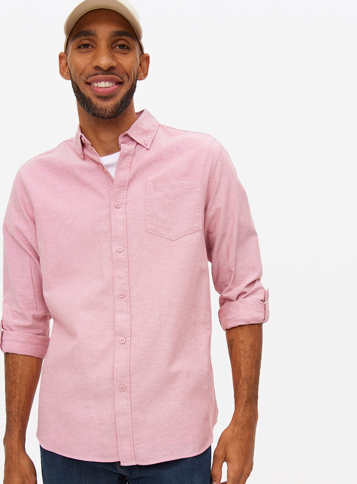 Long Sleeve Oxford Shirt 