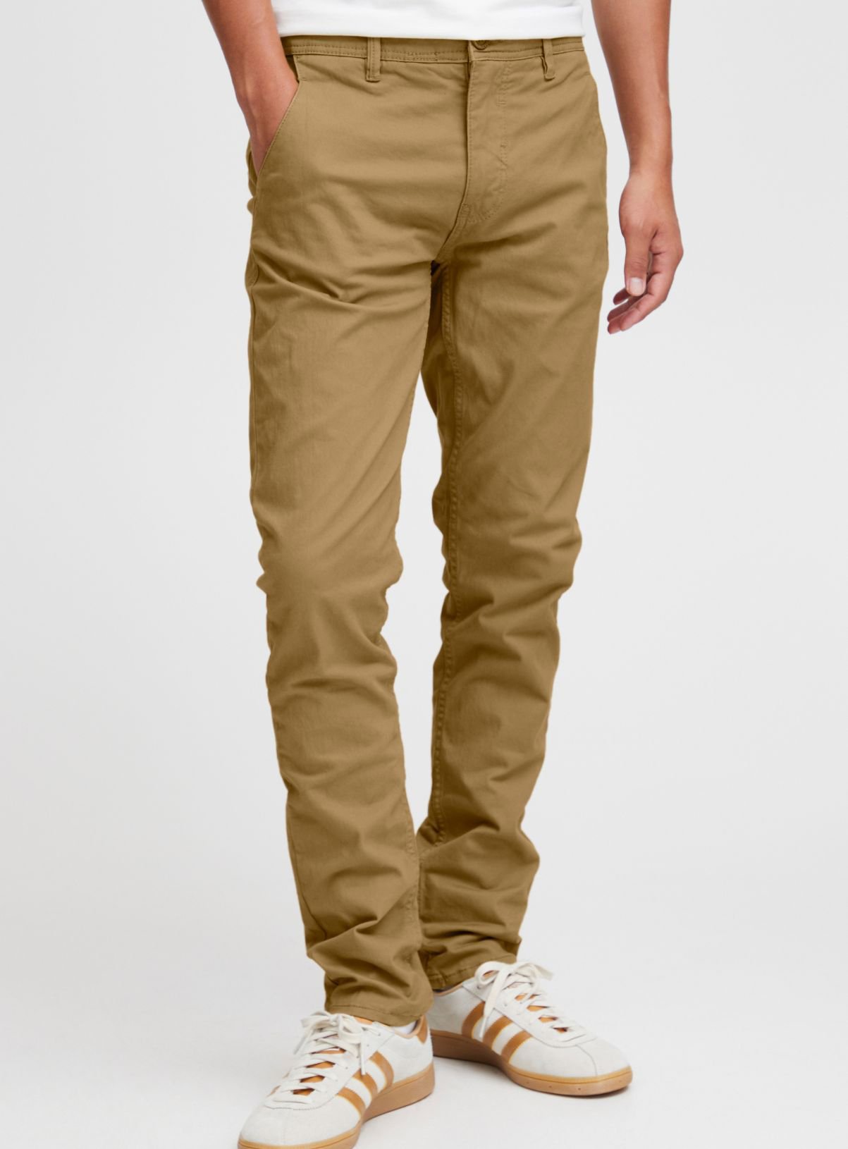BLEND Slim Fit Stone Chino Trouser 