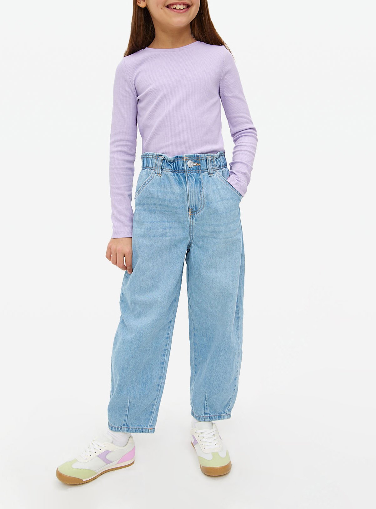 Barrel Leg Jeans 
