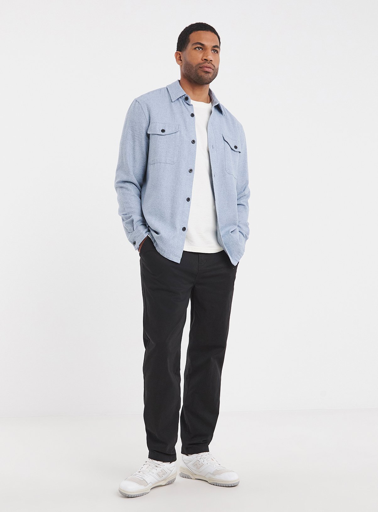 JACAMO Loose Fit Chino Black 