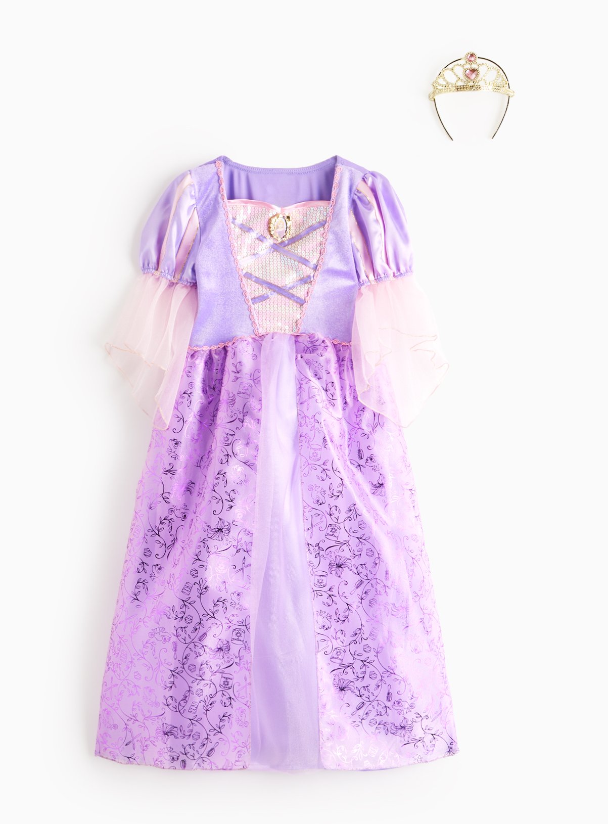 Disney Princess Rapunzel Fancy Dress Costume  