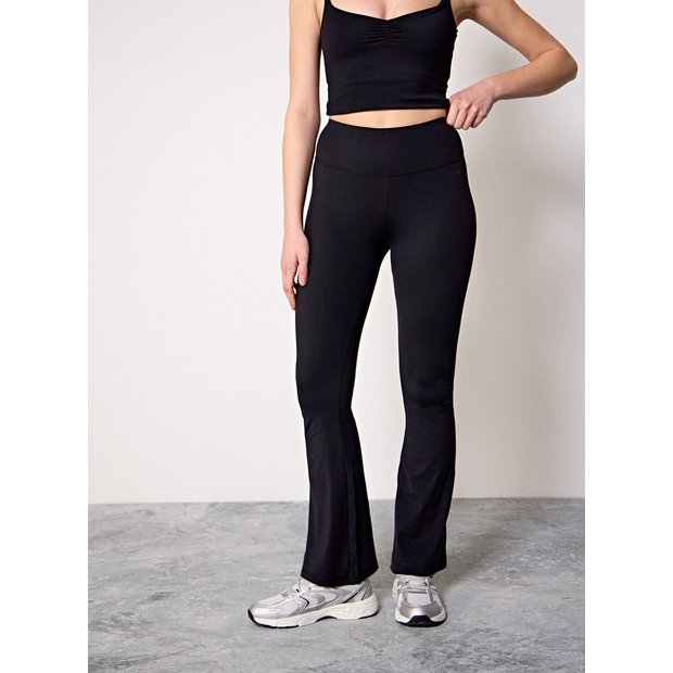 Buy REAKTIV Black Soft Touch Yoga Flare Co-ord Legging L Sports