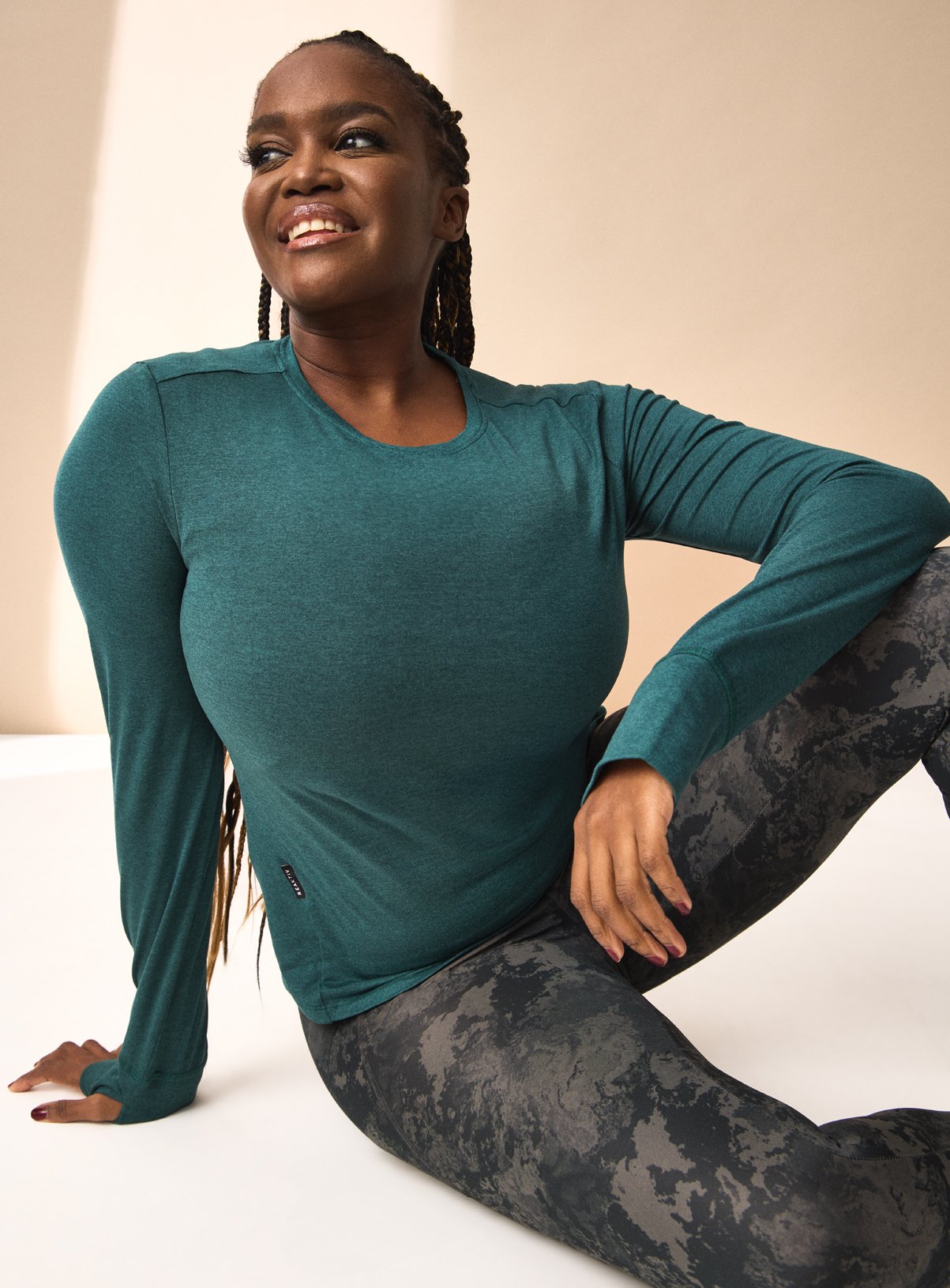 REAKTIV Soft Touch Long Sleeve Base Layer Tee 