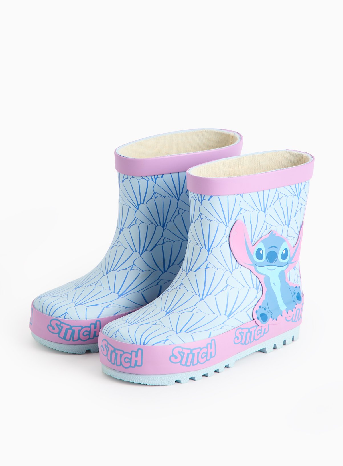 Disney Lilo & Stitch Blue Character Wellies
