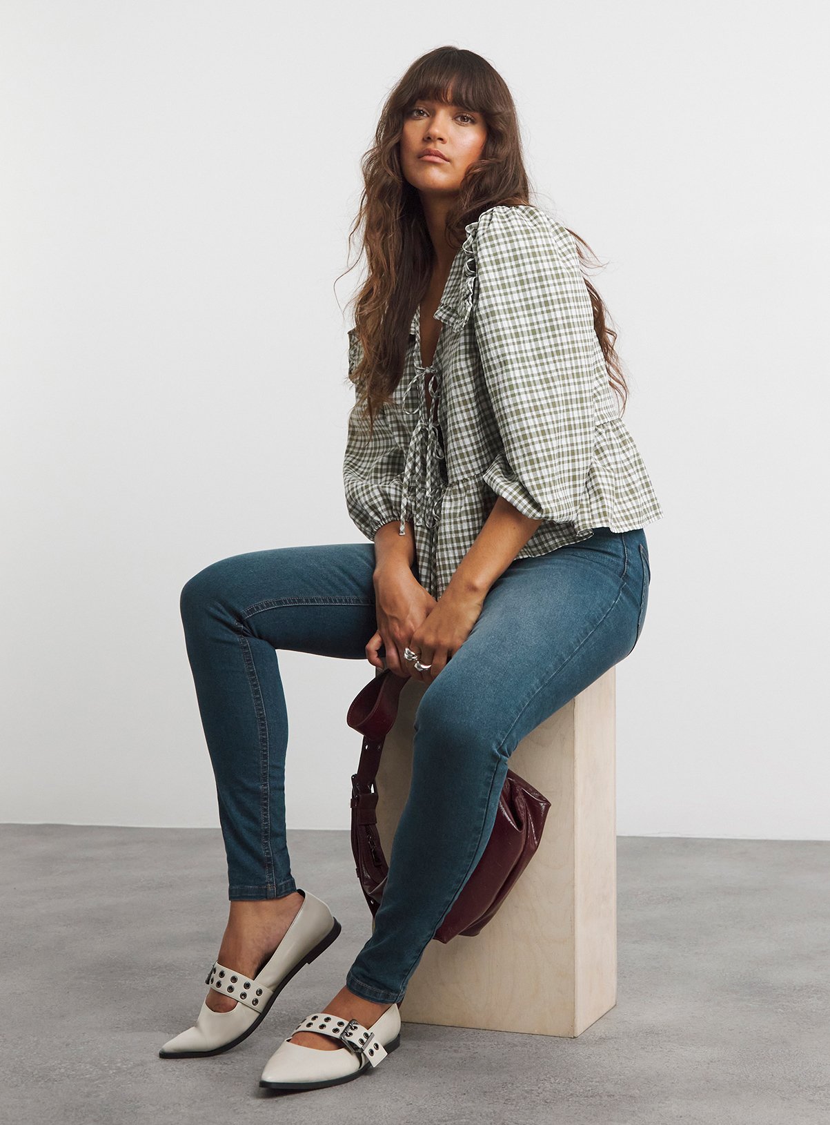 SIMPLY BE 24/7 Skinny Jean Dark Blue 