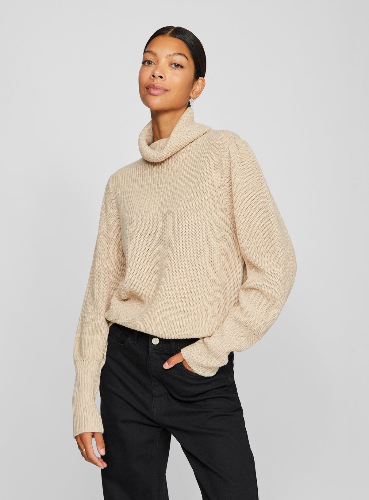 VILA Roll Neck Jumper