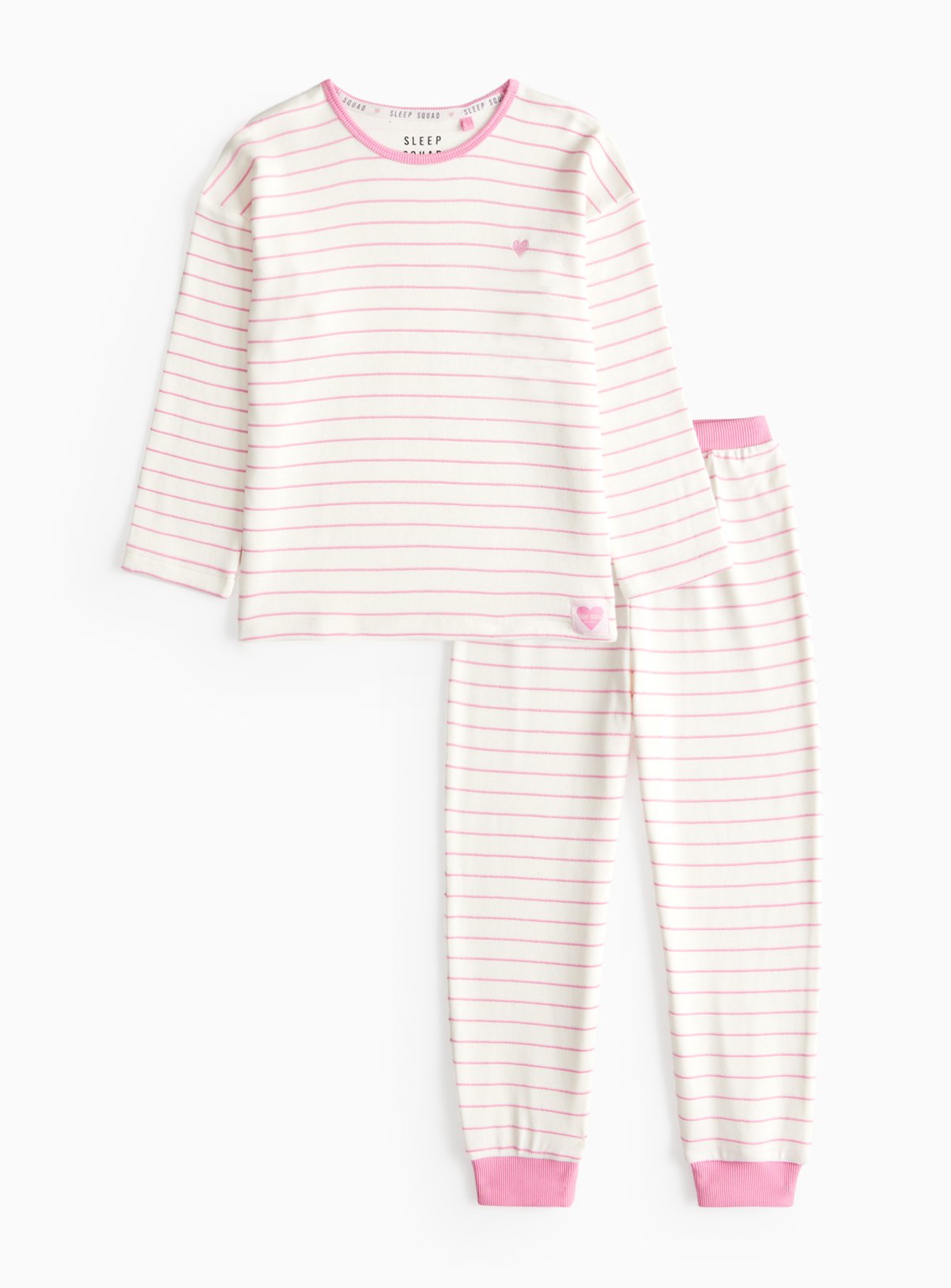 Pink Stripe Pyjama Set 