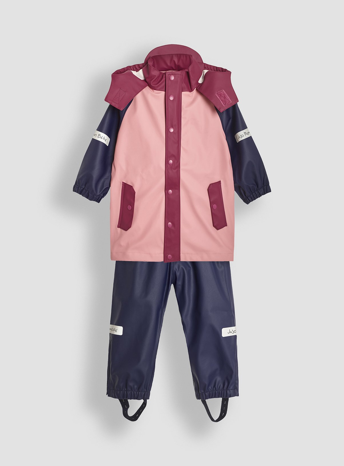 JOJO MAMAN BÉBÉ 2 Piece Waterproof Trouser & Jacket Set 