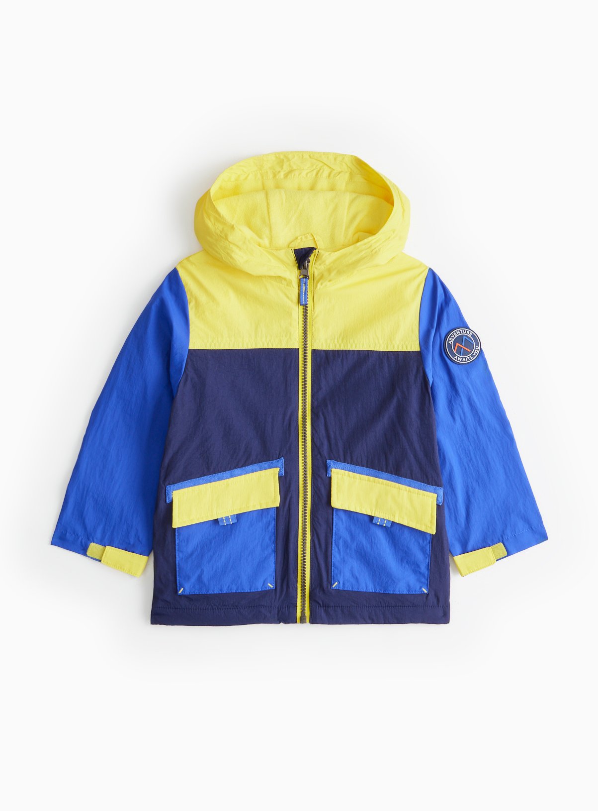 Blue & Yellow Colour Block Mac 