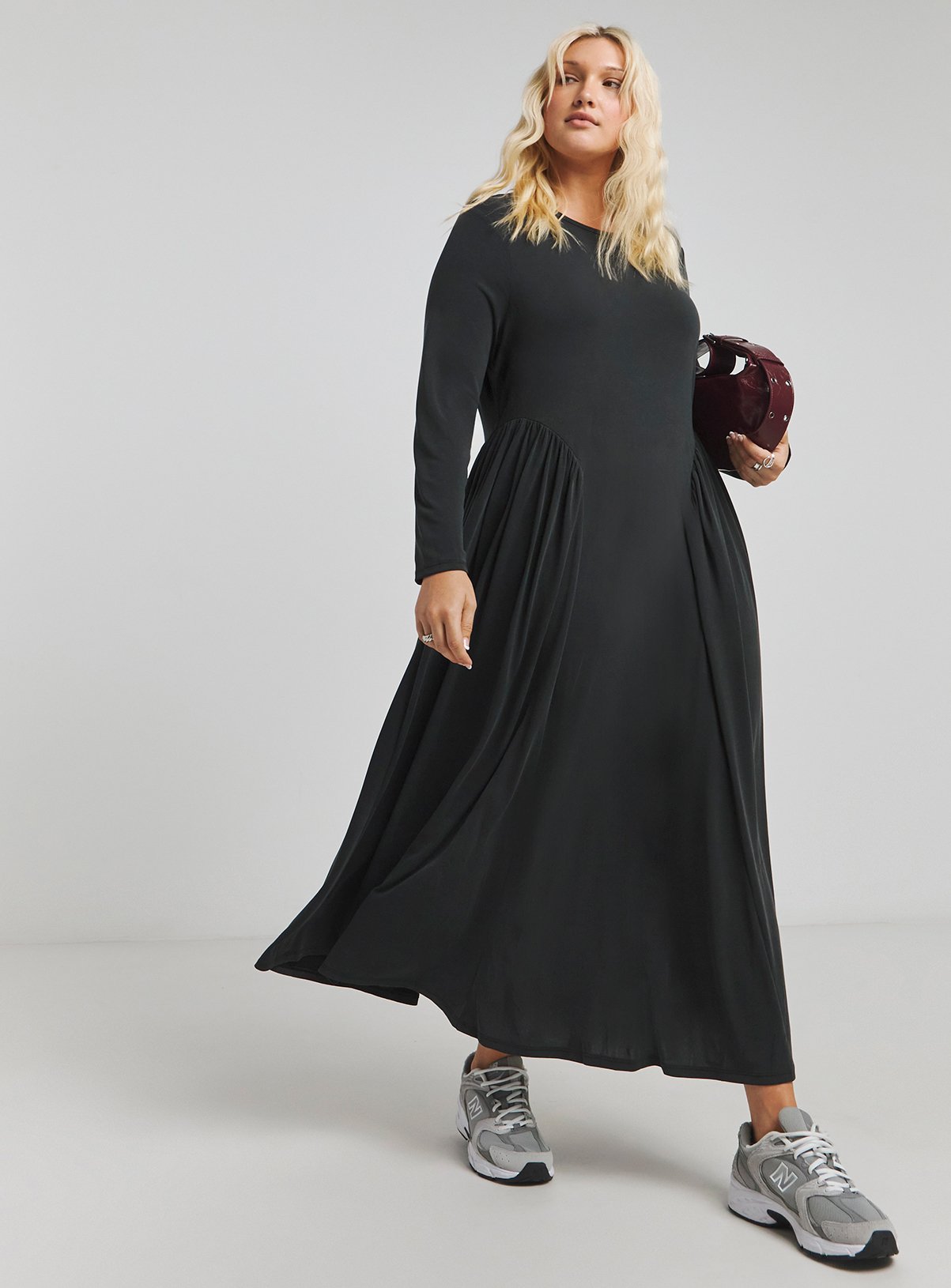 SIMPLY BE Premium Jersey Ballet Dress 