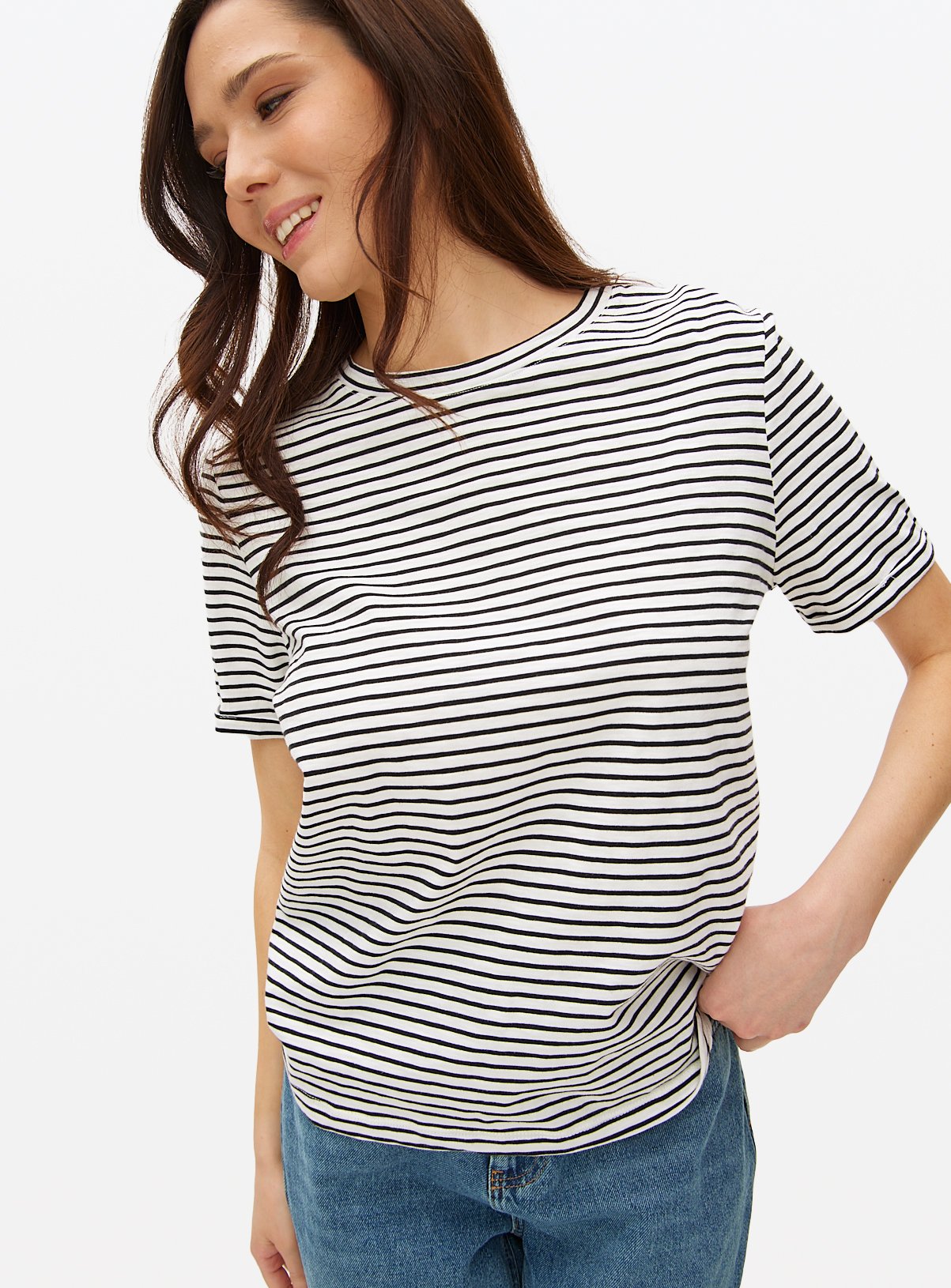 Mono Stripe Regular Fit T-Shirt 