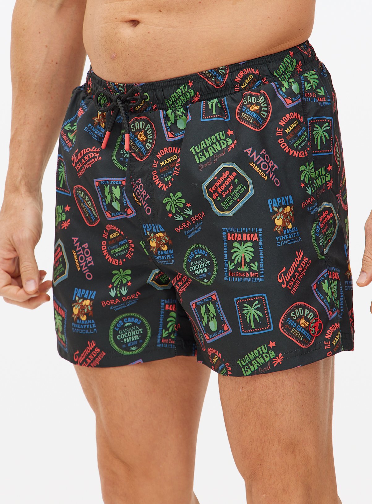 Bora Bora Print Swim Shorts 