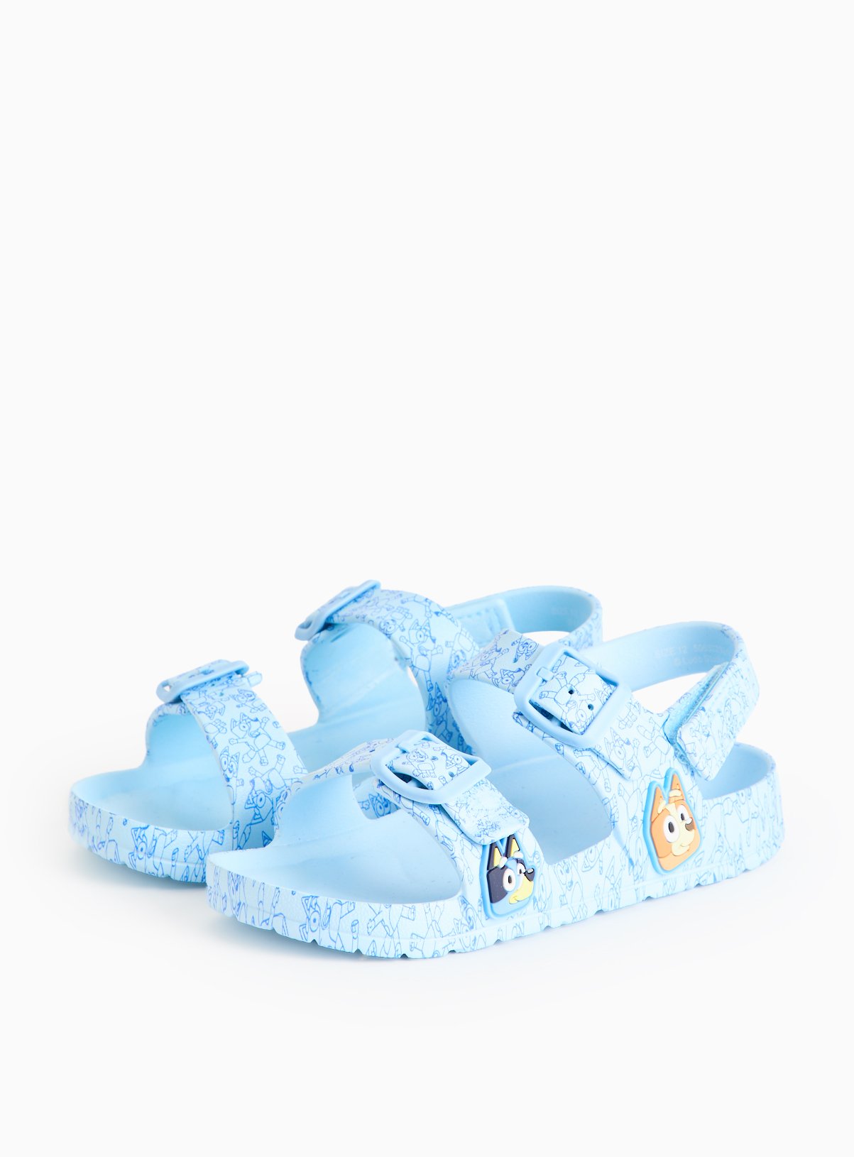 Bluey Character Print Eva Sandals  
