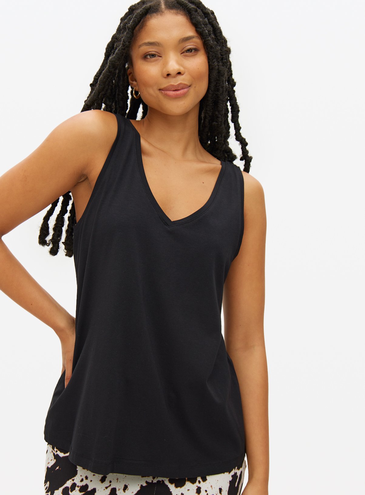 V Neck Sleeveless Vest  