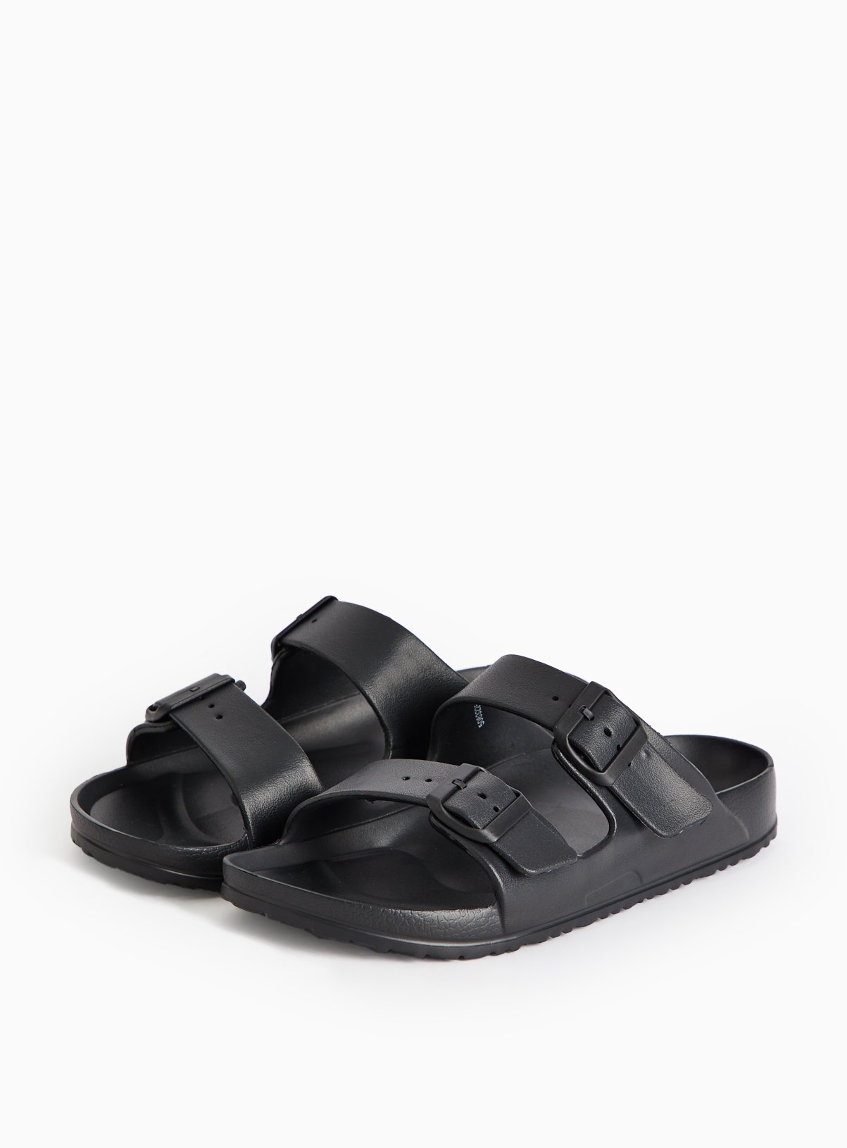 Black Eva Sliders