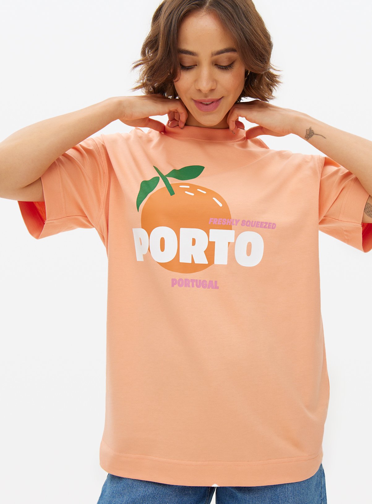 Graphic Print Oversized T-Shirt 