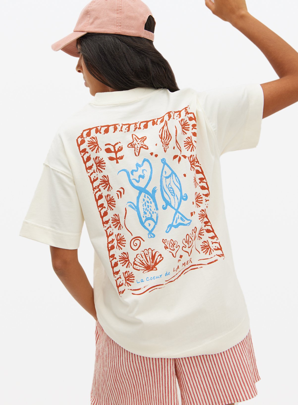 Graphic Print Oversized T-Shirt 