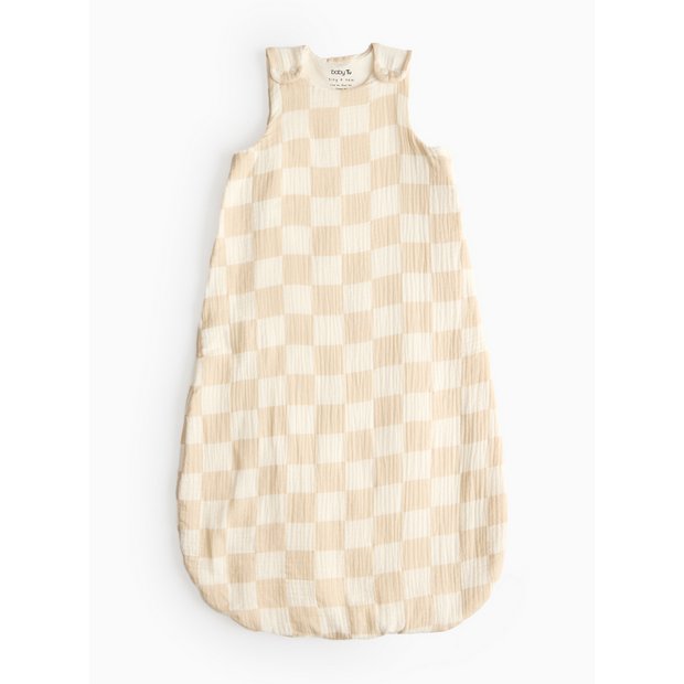 Buy Neutral Checkerboard Tog Sleeping Bag 0-6 Months