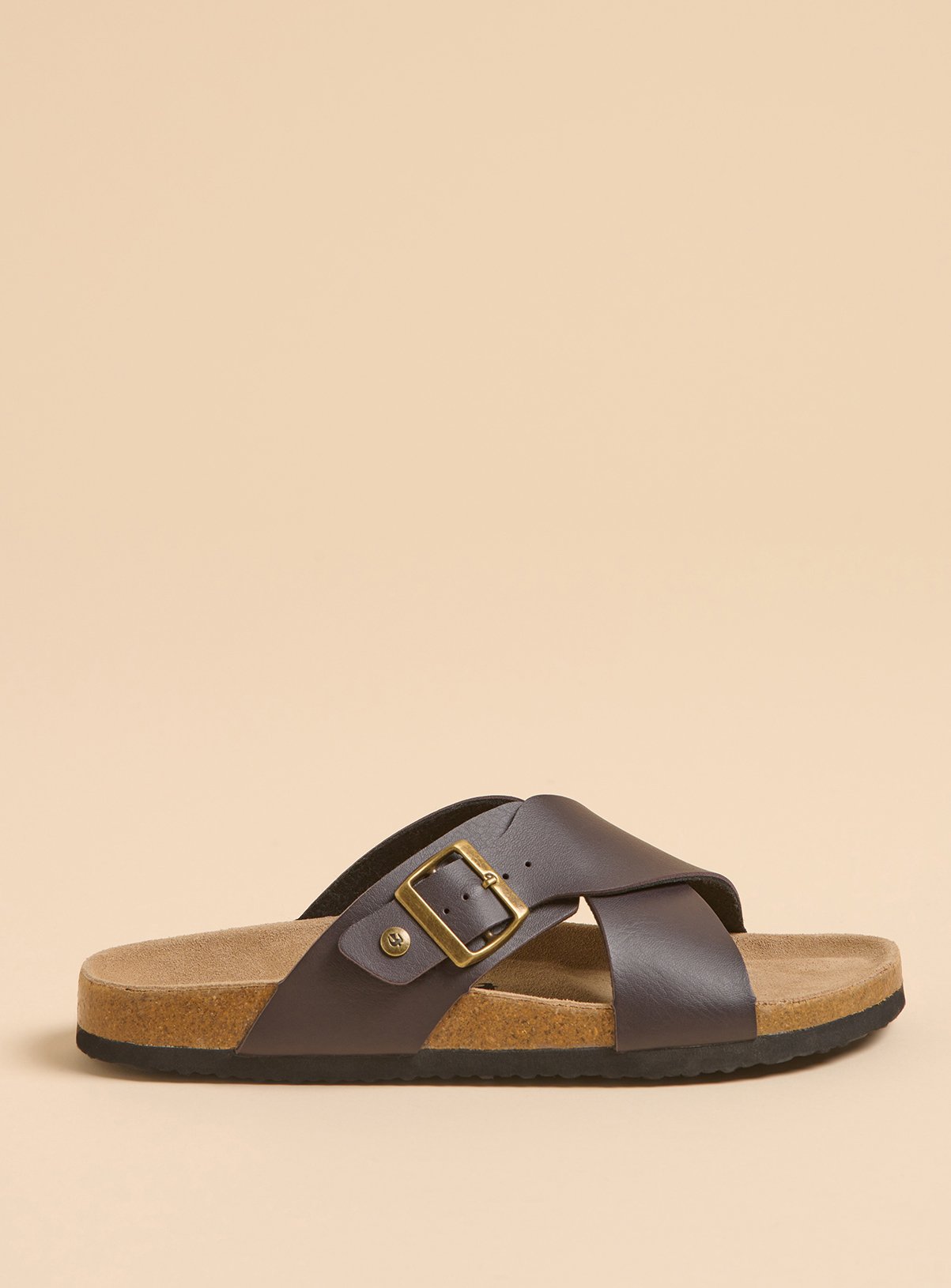 BRAKEBURN Brown Sandal 