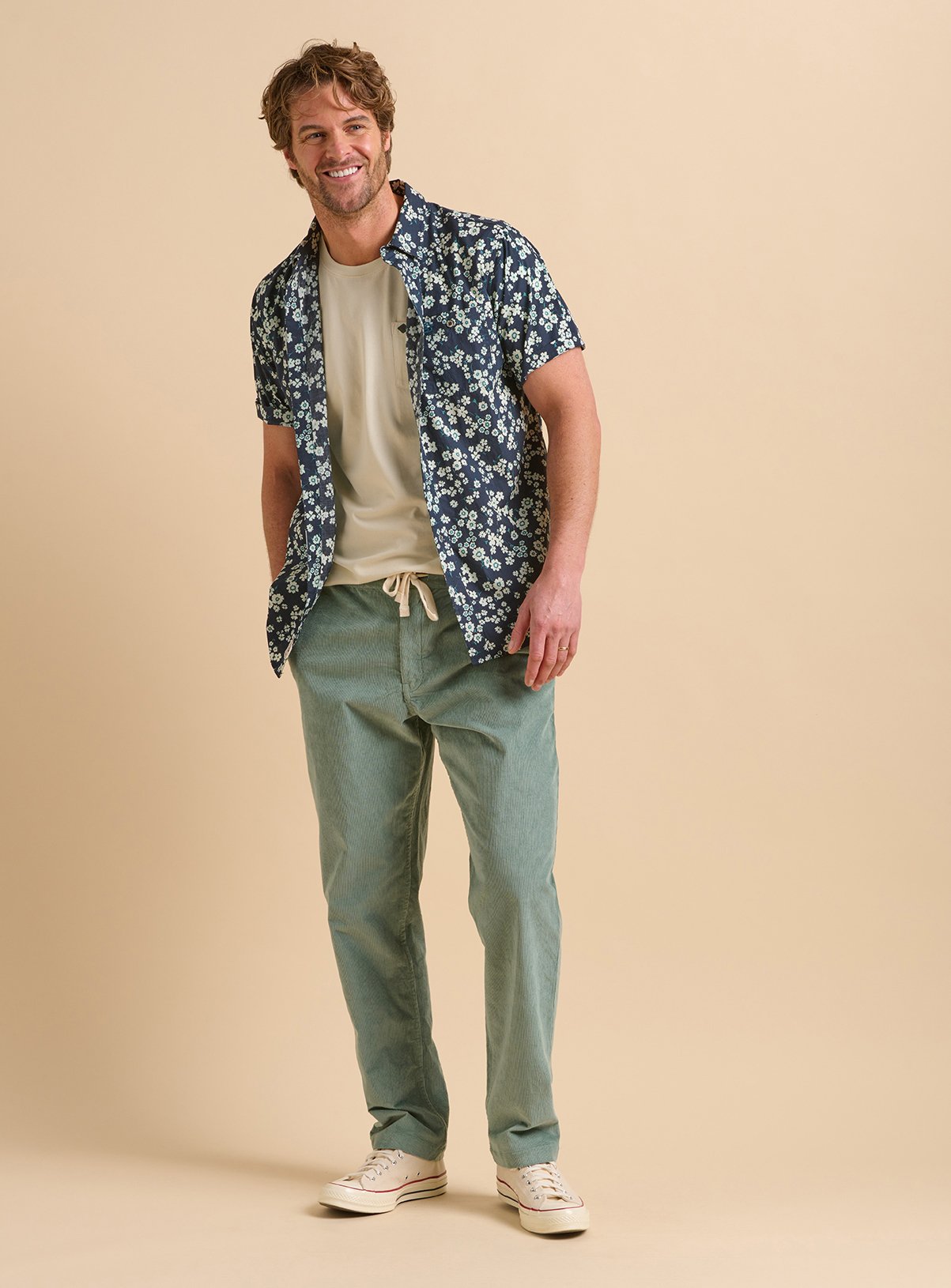 BRAKEBURN Floating Daisy Shirt 