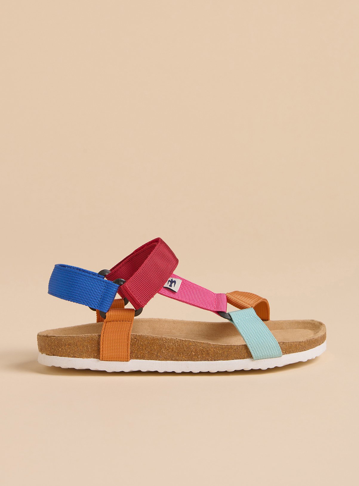 BRAKEBURN Playful Webbing Strap Sandal 