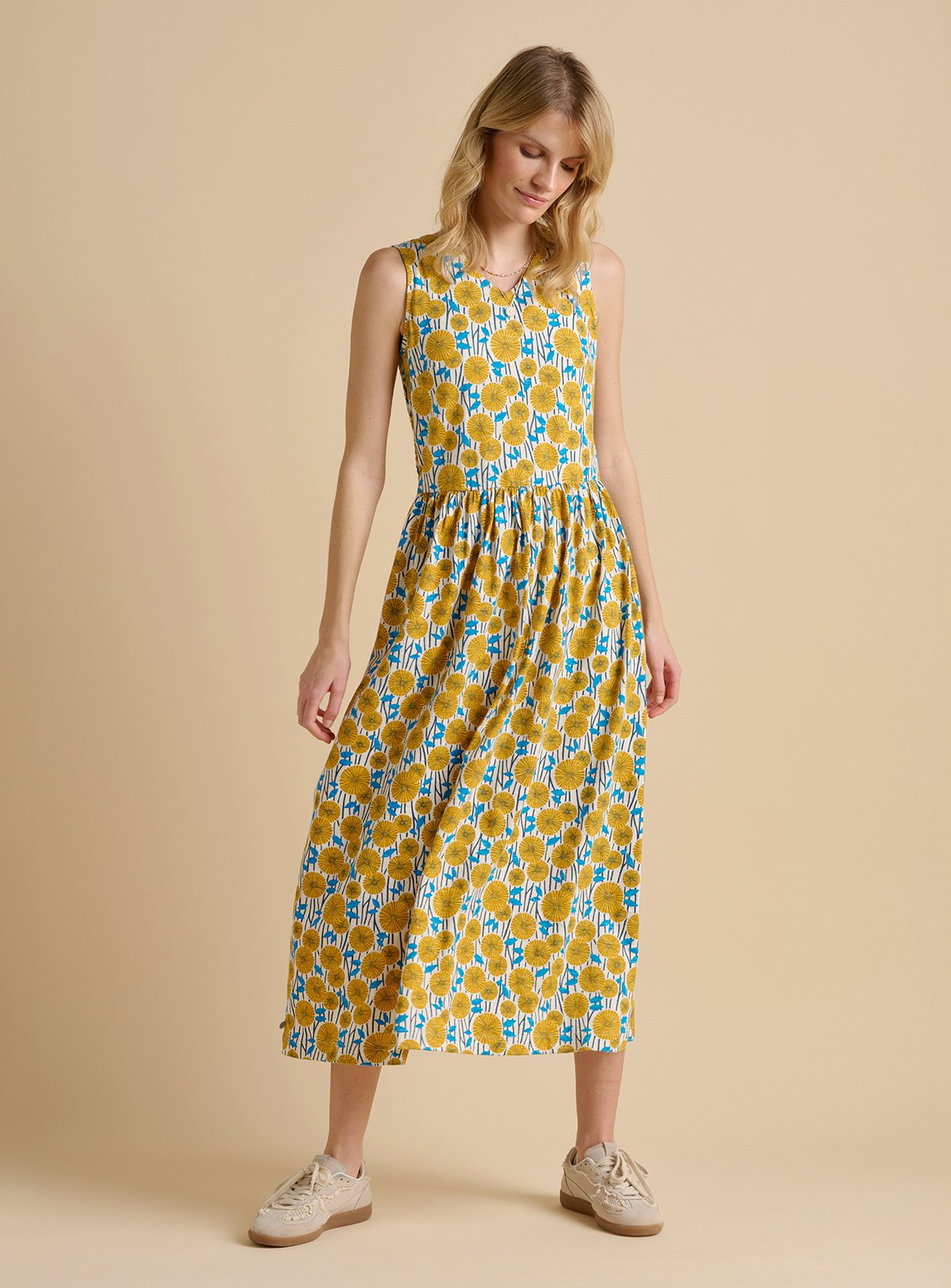 BRAKEBURN Parasol Midi Dress 