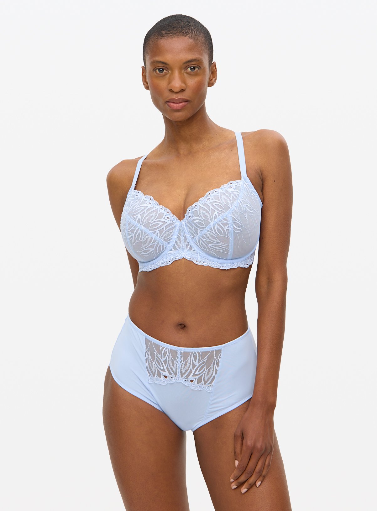 Blue Brazilian Knickers