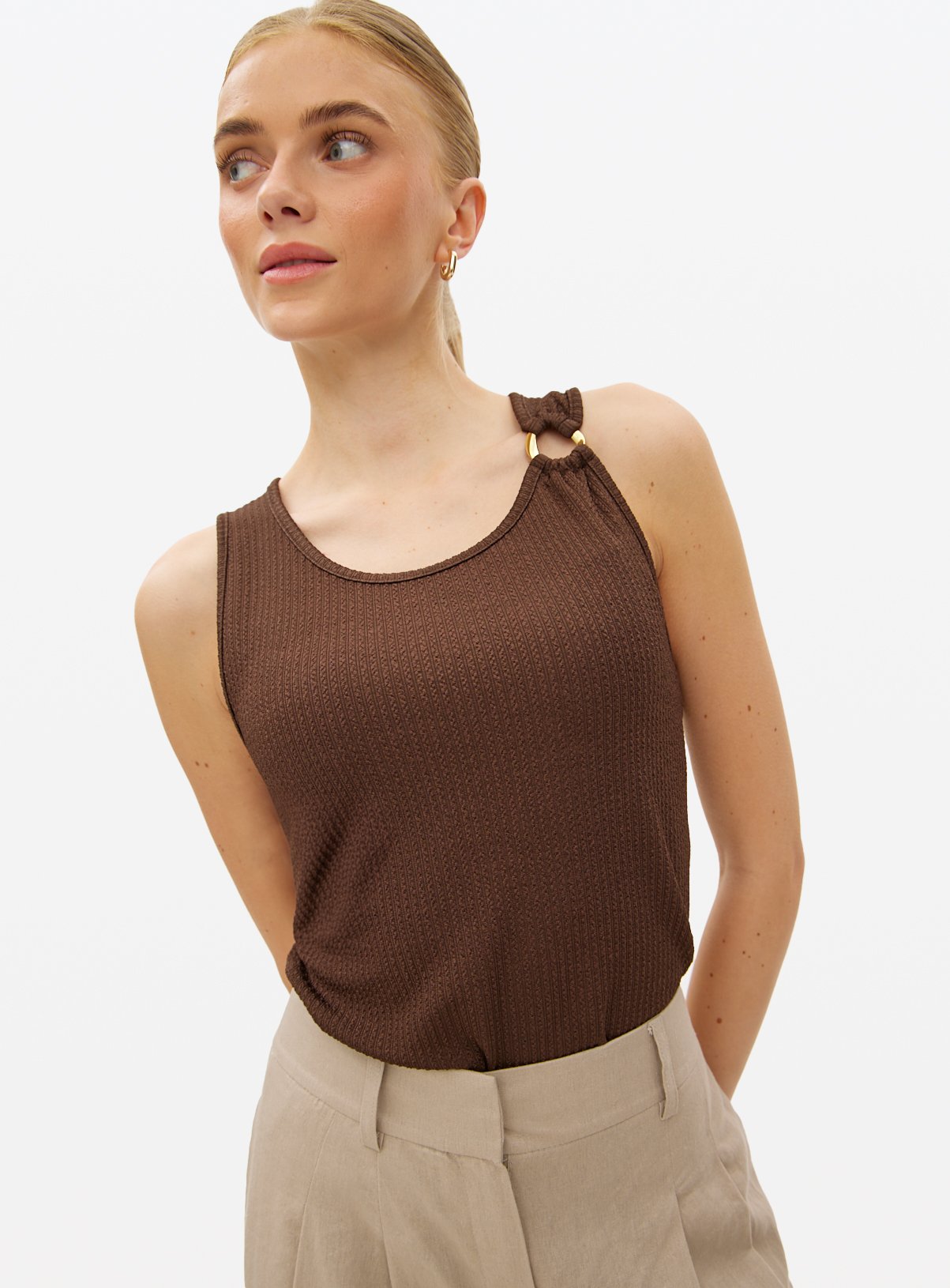 Ring Detail Vest Top 