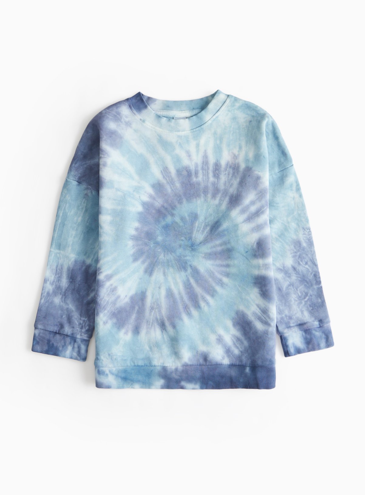 Blue Tie Dye Crew Neck Sweatshirt 5 years
