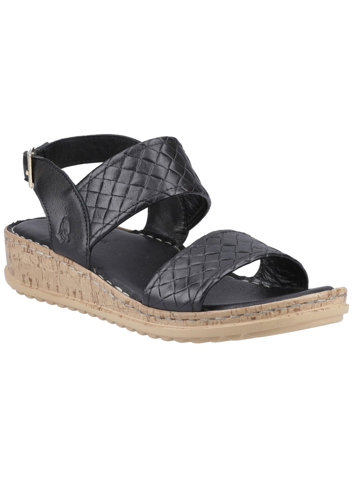 HUSH PUPPIES Ebony Woven Sandal 