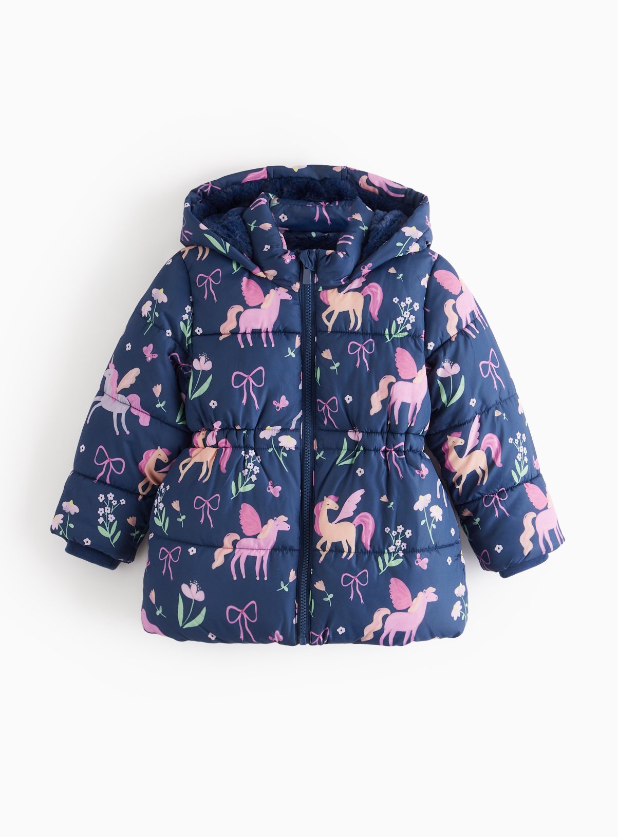 Longline Padded Puffer Coat