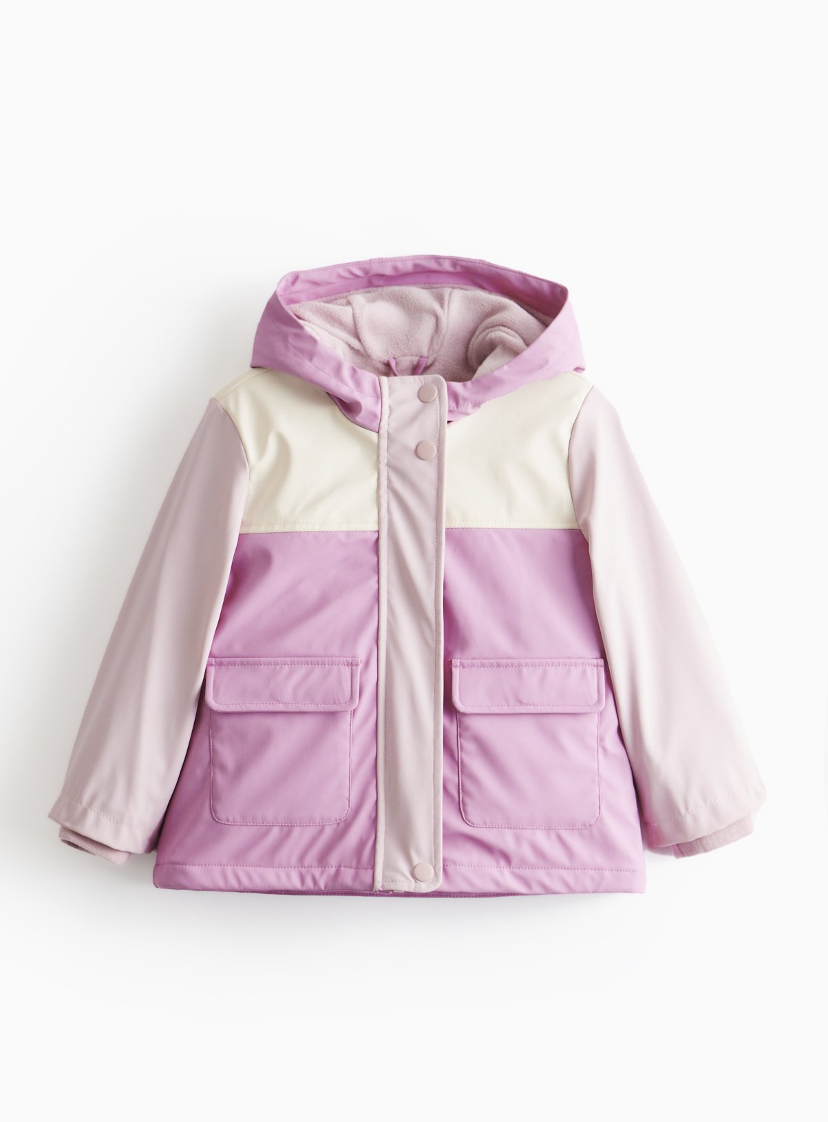 Pink Printed 3-in-1 Mac Coat