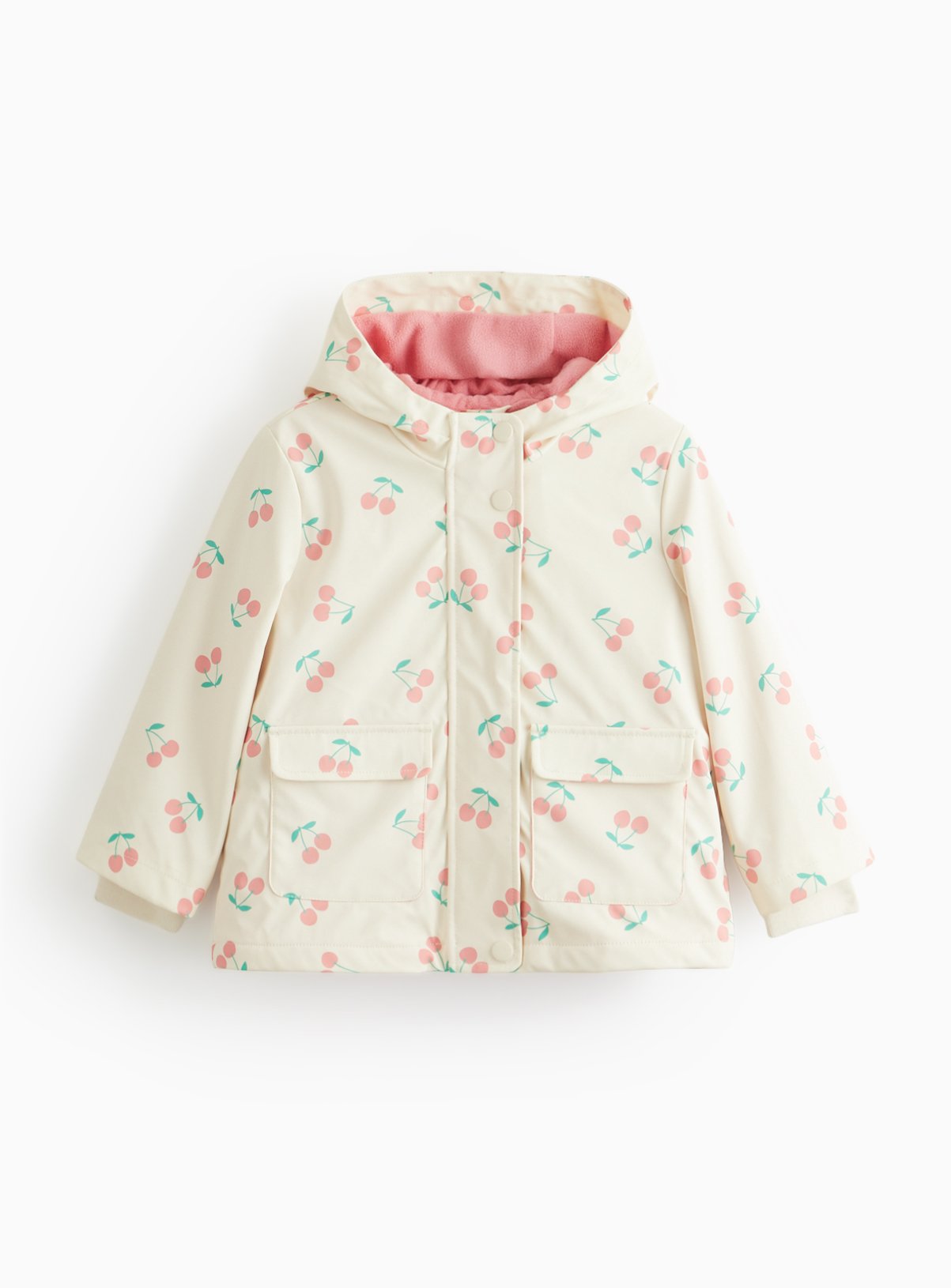 Cherry Printed 3-in-1 Mac Coat