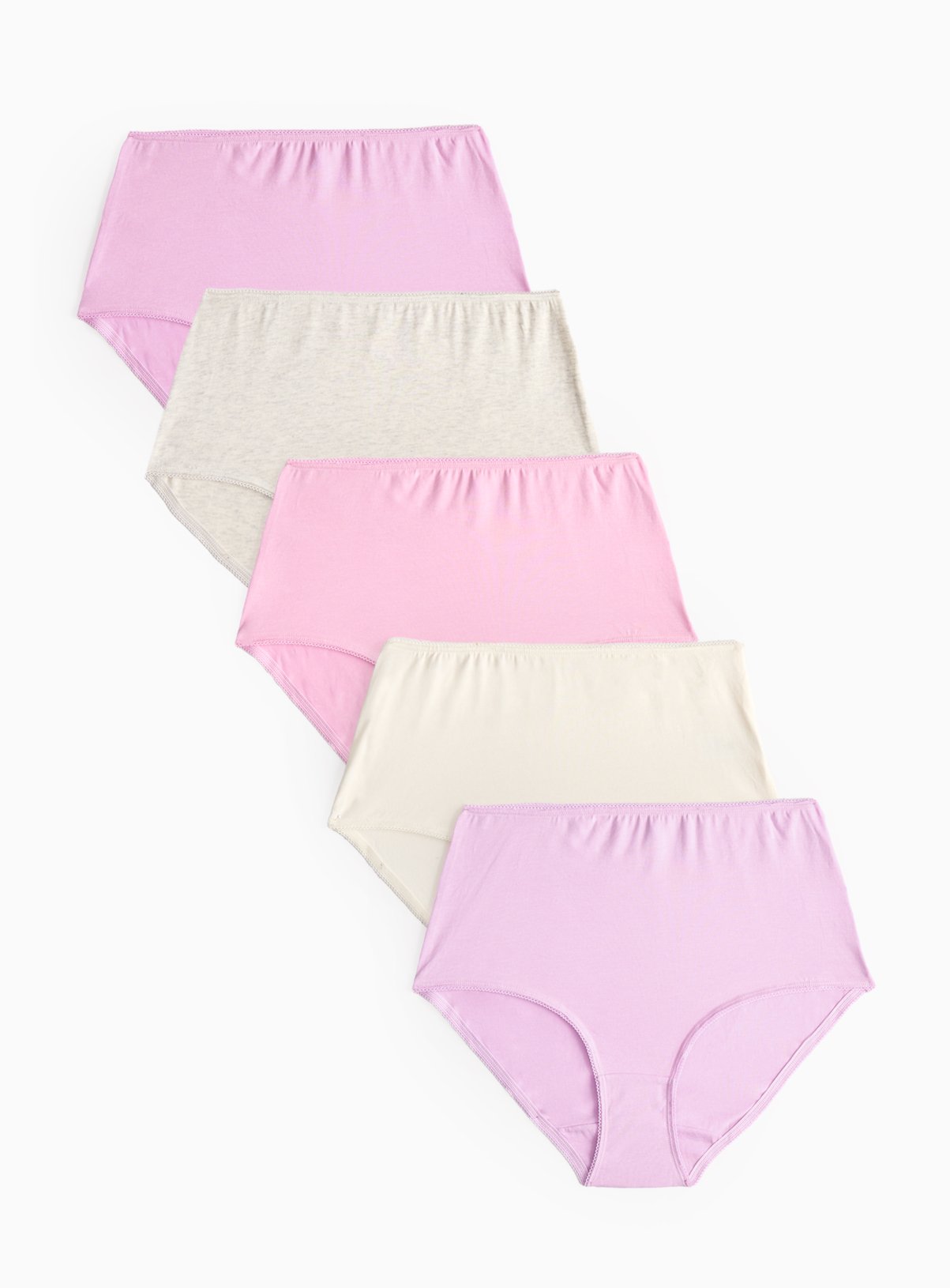 Pink Full Knickers 5 Pack