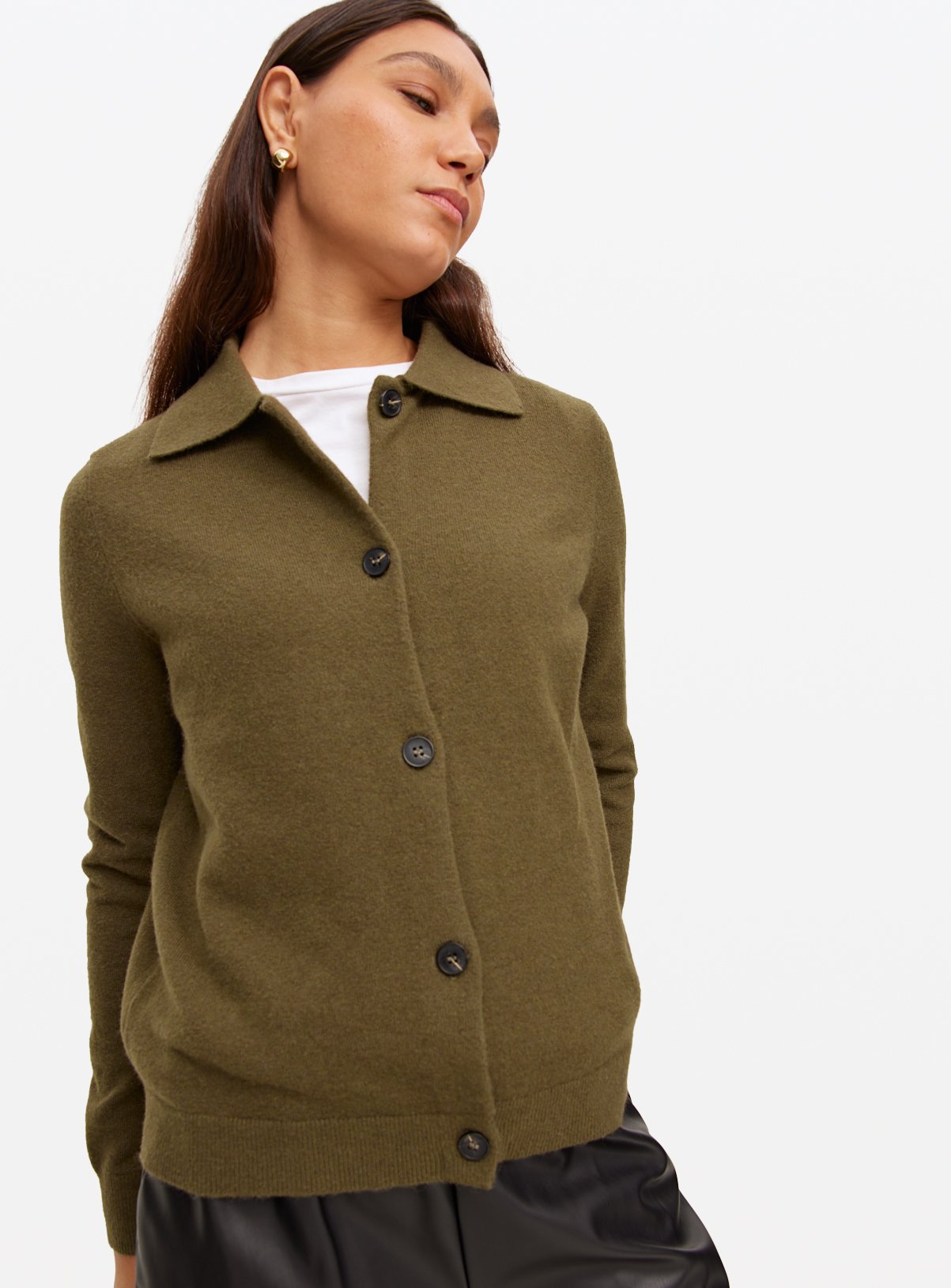Cosy Collared Cardigan 