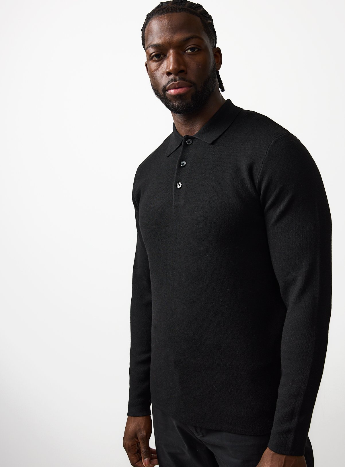 Long Sleeve Polo Shirt 