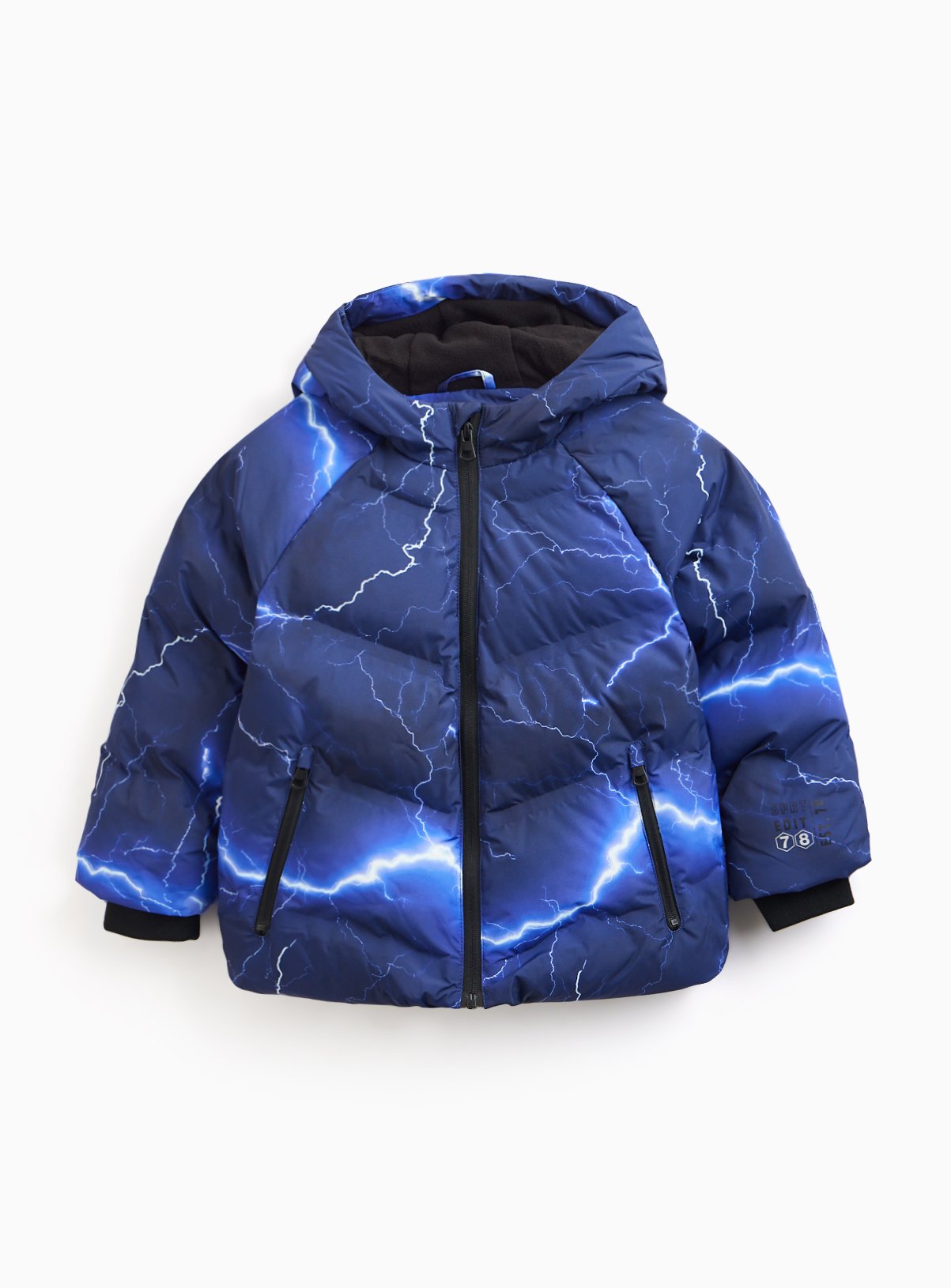Fleece Lined Padded Jacket 