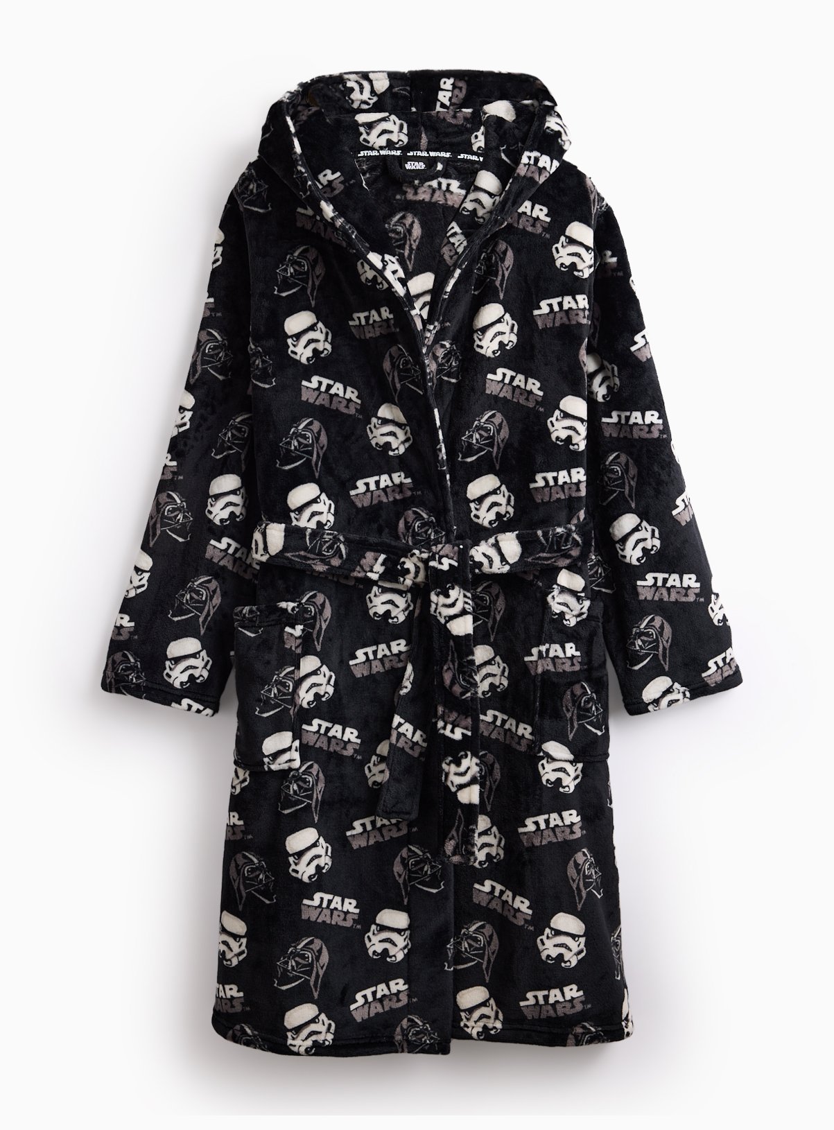 Star Wars Character Print Fleece Dressing Gown 
